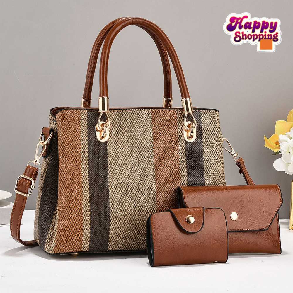 3pcs Printed Shoulder bag ser For Girls