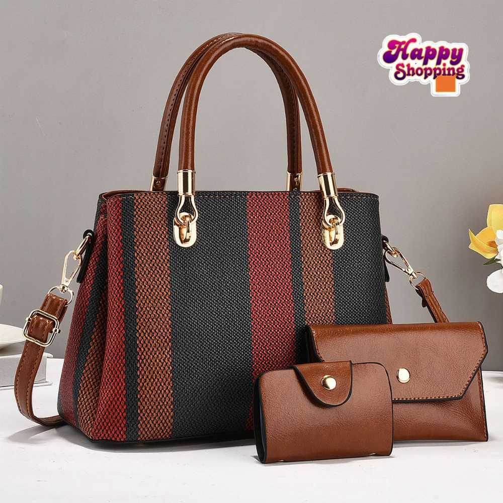 3pcs Printed Shoulder bag ser For Girls
