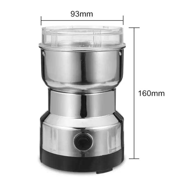 Nima High Quality Stainless Steel Electric Coffee Grinder Bean Nuts Spices Masala Grinder and Blender Coffee Bean Milling Machine NM-8300