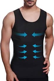 Men’s Slimming Body Shaper Undershirt – Instant Chest & Waist Compression