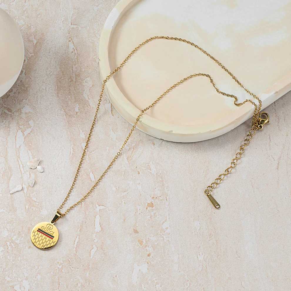 Stainless steel High quality Gucci necklace
